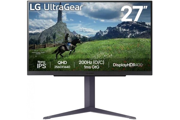 Monitor 27.0" LG 27GS85 czarny