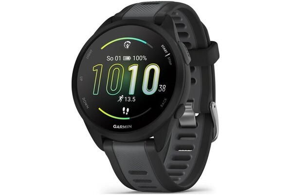 Smartwatch Garmin Forerunner 165 1.20" czarny