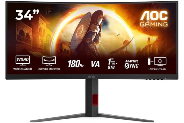 Monitor 34.0" AOC CU34G4 czarny