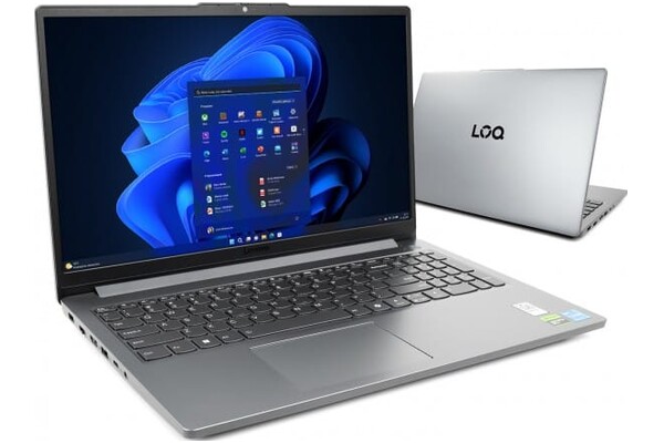 Laptop Lenovo LOQ 15 15.6" Intel Core i5 12450HX NVIDIA GeForce RTX 2050 16GB 512GB SSD Windows 11 Professional szary