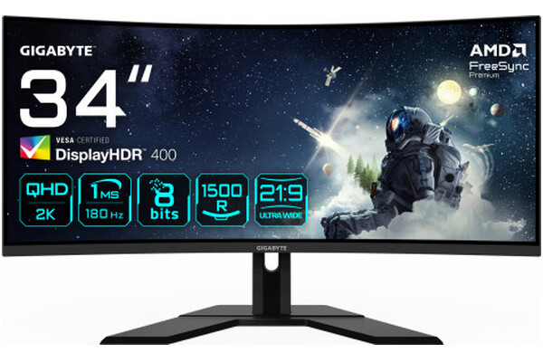 Monitor 34.0" GIGABYTE G34WQCP