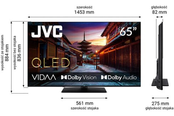 Telewizor JVC LT65VDQ3500 65" 4K Ultra HD