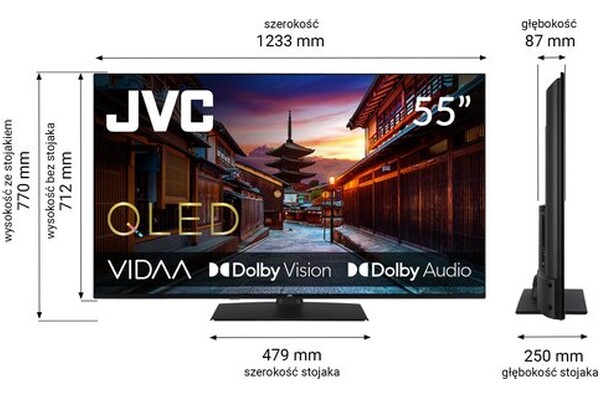 Telewizor JVC LT55VDQ3500 55" 4K Ultra HD