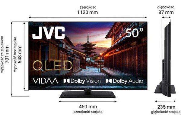 Telewizor JVC LT50VDQ3500 50" 4K Ultra HD