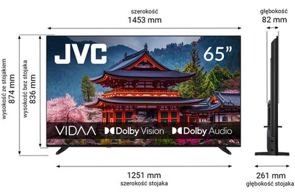 Telewizor JVC LT65VD3500 65" 4K Ultra HD