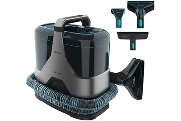 Odkurzacz Cecotec 6000 Conga tradycyjny z pojemnikiem 600W czarno-zielony