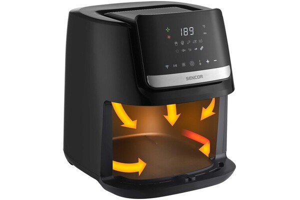 Frytkownica beztłuszczowa Air Fryer SENCOR SFR6600SS 1600W