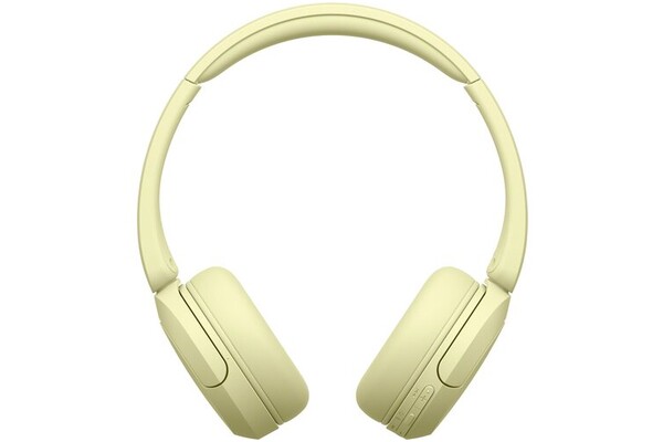 Słuchawki Sony WHCH520 Nauszne Bezprzewodowe żółty