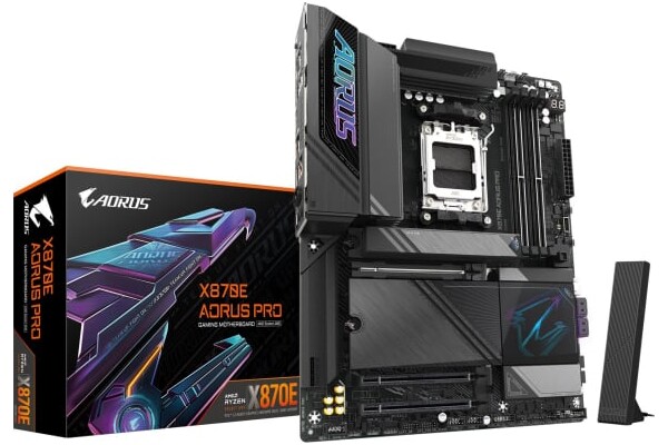 Płyta główna GIGABYTE X870E Aorus Pro Socket AM5 X870E DDR5 ATX