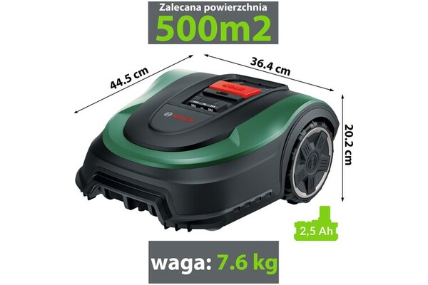 Robot koszący Bosch Indego S 500