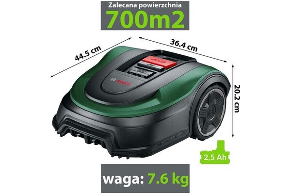 Robot koszący Bosch Indego M 700