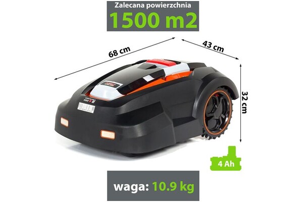 Robot koszący NAC RLM1500G2-NG