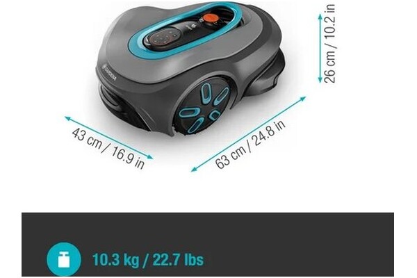 Robot koszący GARDENA Sileno Max 800