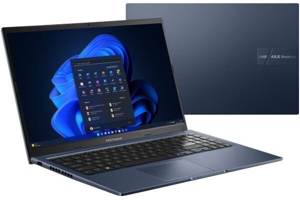 Laptop ASUS Vivobook 15 15.6" Intel Core i5 13420H INTEL Iris Xe 16GB 512GB SSD M.2 Windows 11 Professional niebieski