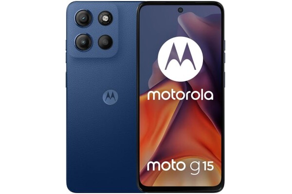 Smartfon Motorola moto g15 niebieski 6.72" 8.0GB/128.0GB