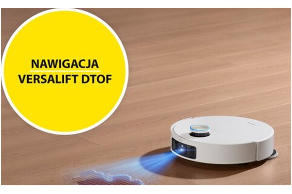 Odkurzacz DREAME L50 Pro robot sprzątający z pojemnikiem 75W biały
