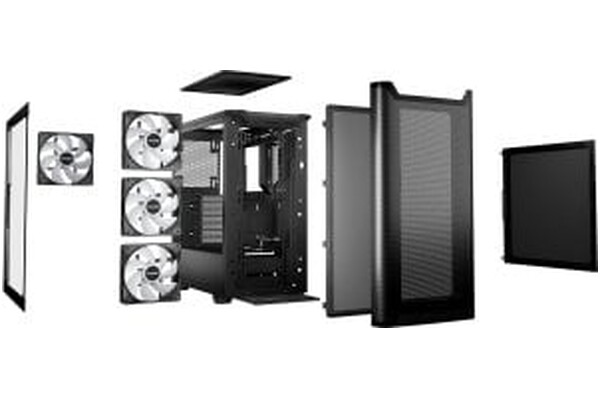 Obudowa PC be quiet! Pure Base 501 Midi Tower czarny