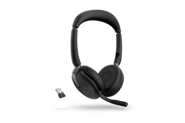 Słuchawki Jabra Evolve 2 65 MS Nauszne Przewodowe czarny