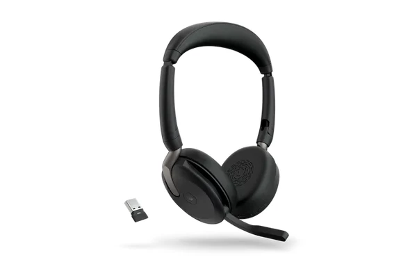 Słuchawki Jabra Evolve 2 65 MS Nauszne Przewodowe czarny