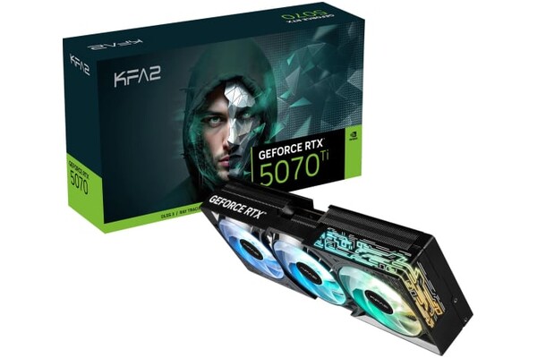 Karta graficzna KFA2 RTX 5070 Ti 1-click OC 16GB GDDR7