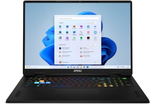 Laptop MSI Vector A18 18.0" AMD Ryzen 9 9955HX NVIDIA GeForce RTX 5070 Ti 32GB 1024GB SSD Windows 11 Home