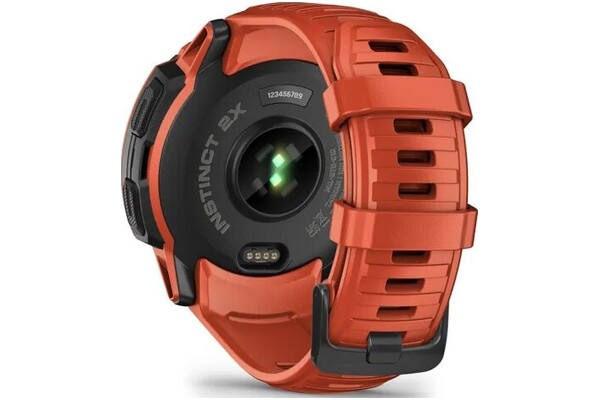 Smartwatch Garmin Instinct 2X Solar 1.10" czerwony