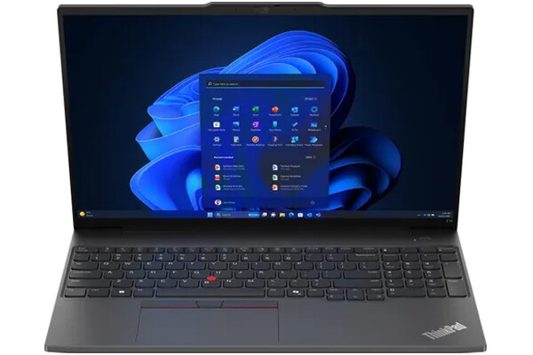 Laptop Lenovo ThinkPad E16 16.0" AMD Ryzen 5 7535HS AMD Radeon 660M 16GB 512GB SSD M.2 Windows 11 Professional czarny
