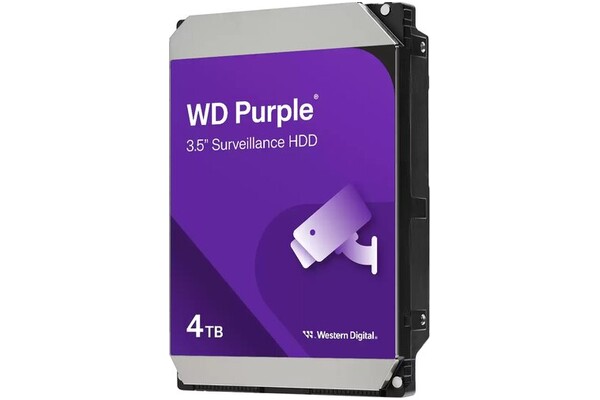 Dysk wewnętrzny WD Purple HDD SATA (3.5") 4TB