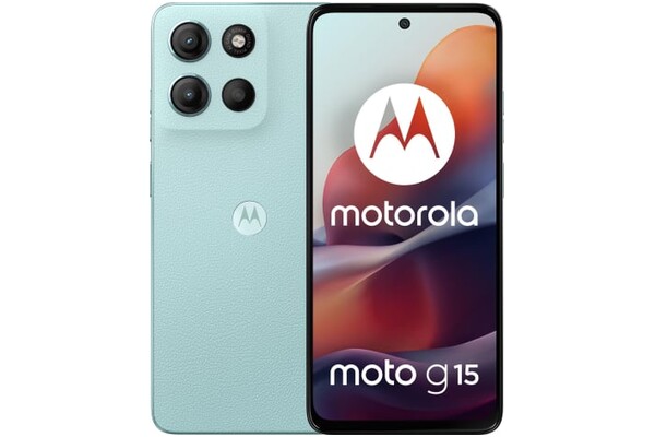 Smartfon Motorola moto g15 błękitny 6.72" 8.0GB/128.0GB