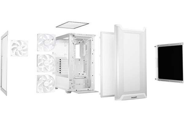 Obudowa PC be quiet! Pure Base 501 Midi Tower biały