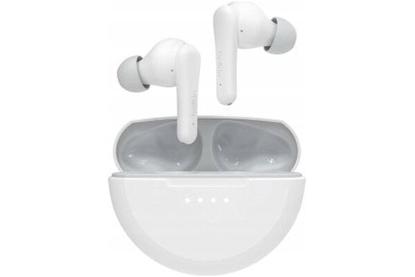 Słuchawki Belkin SoundForm Nano Kids Dokanałowe Bezprzewodowe biały