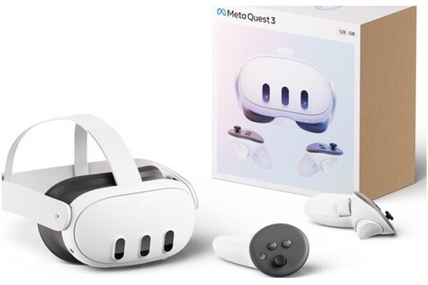 Okulary VR OCULUS Quest 3 128GB 4128 x 2208px 120Hz