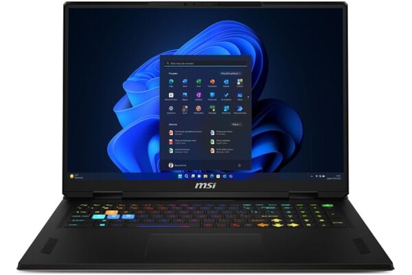 Laptop MSI Vector A18 18.0" AMD Ryzen 9 9955HX NVIDIA GeForce RTX 5070 Ti 32GB 1024GB SSD M.2 Windows 11 Home szary