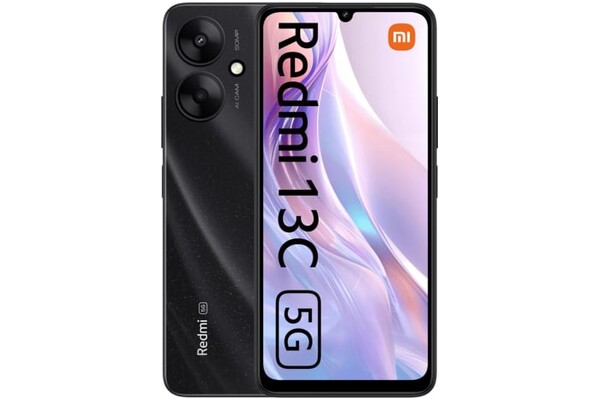 Smartfon Xiaomi Redmi 13C 5G czarny 6.74" 4.0GB/128.0GB
