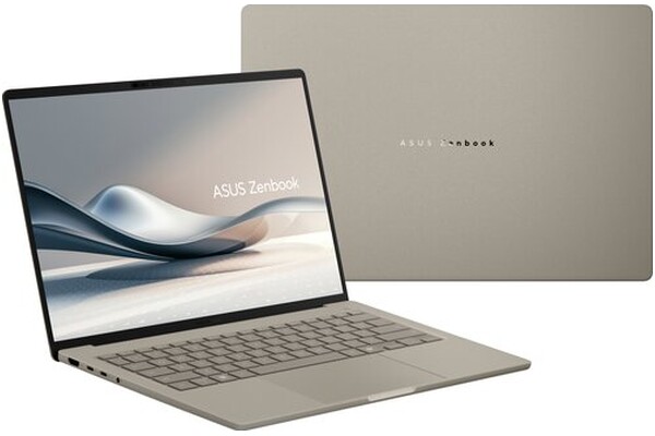 Laptop ASUS ZenBook 14 14.0" Qualcomm Snapdragon Snapdragon X Elite QUALCOMM Adreno 32GB 512GB SSD Windows 11 Home beżowy