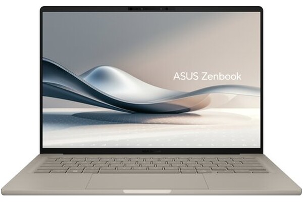 Laptop ASUS ZenBook 14 14.0" Qualcomm Snapdragon Snapdragon X Elite QUALCOMM Adreno 32GB 512GB SSD Windows 11 Home beżowy