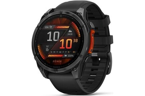 Smartwatch Garmin Fenix 8 1.40" czarny