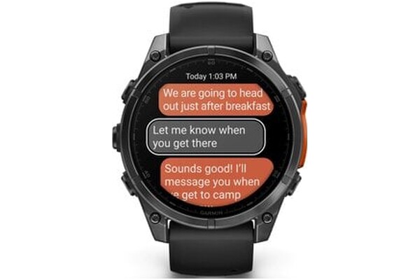 Smartwatch Garmin Fenix 8 1.40" czarny