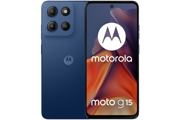 Smartfon Motorola moto g15 Niebiesko-błękitny 6.72" 8.0GB/128.0GB
