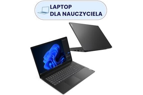 Laptop Lenovo V15 15.6" Intel Core i5 120U Intel 16GB 512GB SSD Windows 11 Home czarny