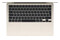 Laptop Apple MacBook Air 13.6" Apple M4 M4 16GB 512GB SSD macOS Sequoia księżycowa poświata