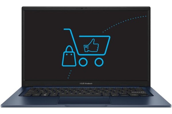 Laptop ASUS Vivobook 14 14.0" Intel Core i5 1334U INTEL Iris Xe 16GB 512GB SSD M.2 niebieski