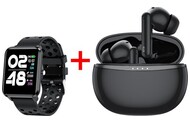 Smartwatch Bemi Kix-M 1.30" czarny