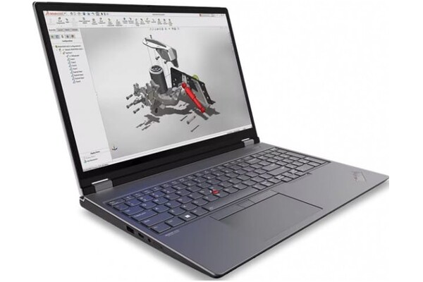 Laptop Lenovo ThinkPad P16 16.0" Intel Core i9 13980HX NVIDIA GeForce RTX A3500 32GB 1024GB SSD Windows 11 Professional szary