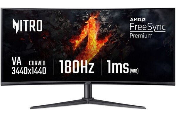 Monitor 34.0" ACER Nitro XZ342CUV3BMIIPHX czarny