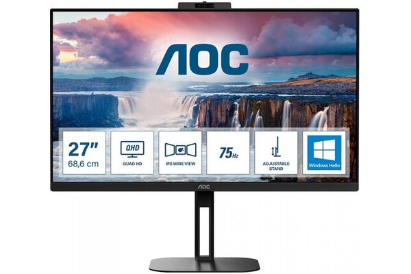 Monitor 27.0" AOC V5 Q27V5CW czarny