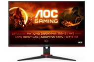 Monitor 27.0" AOC Q27G2E czarny