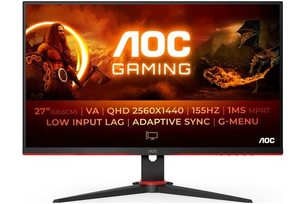Monitor 27.0" AOC Q27G2E czarny
