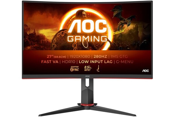 Monitor 27.0" AOC C27G2Z3 czarny
