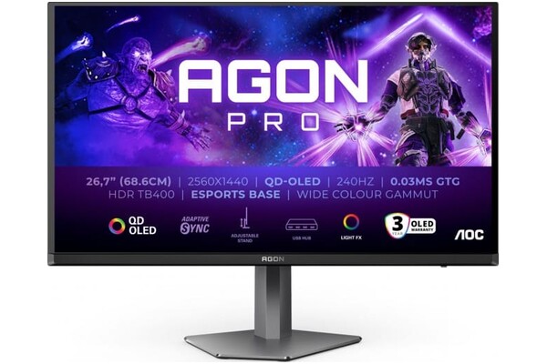 Monitor 27.0" AOC AG276QZD2 czarny